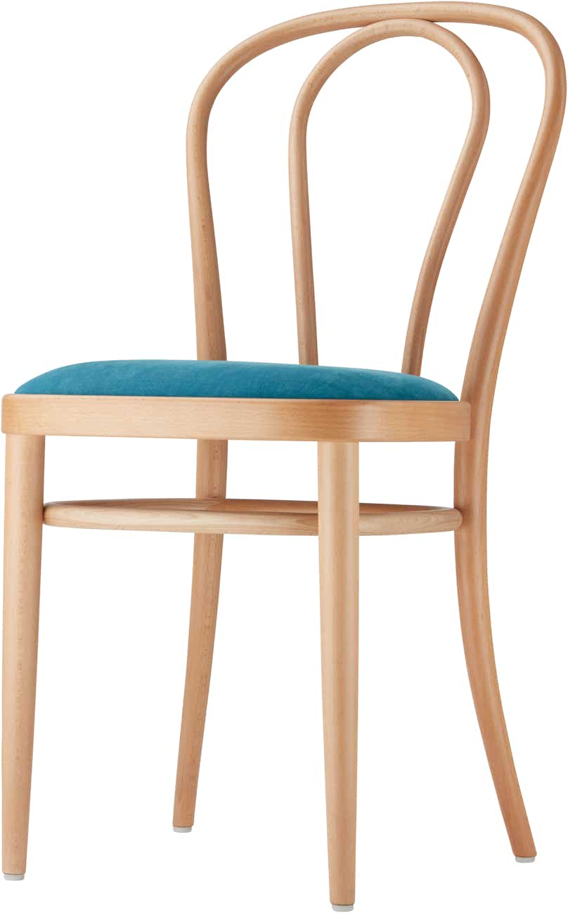 218 P Chair (upholstered seat)