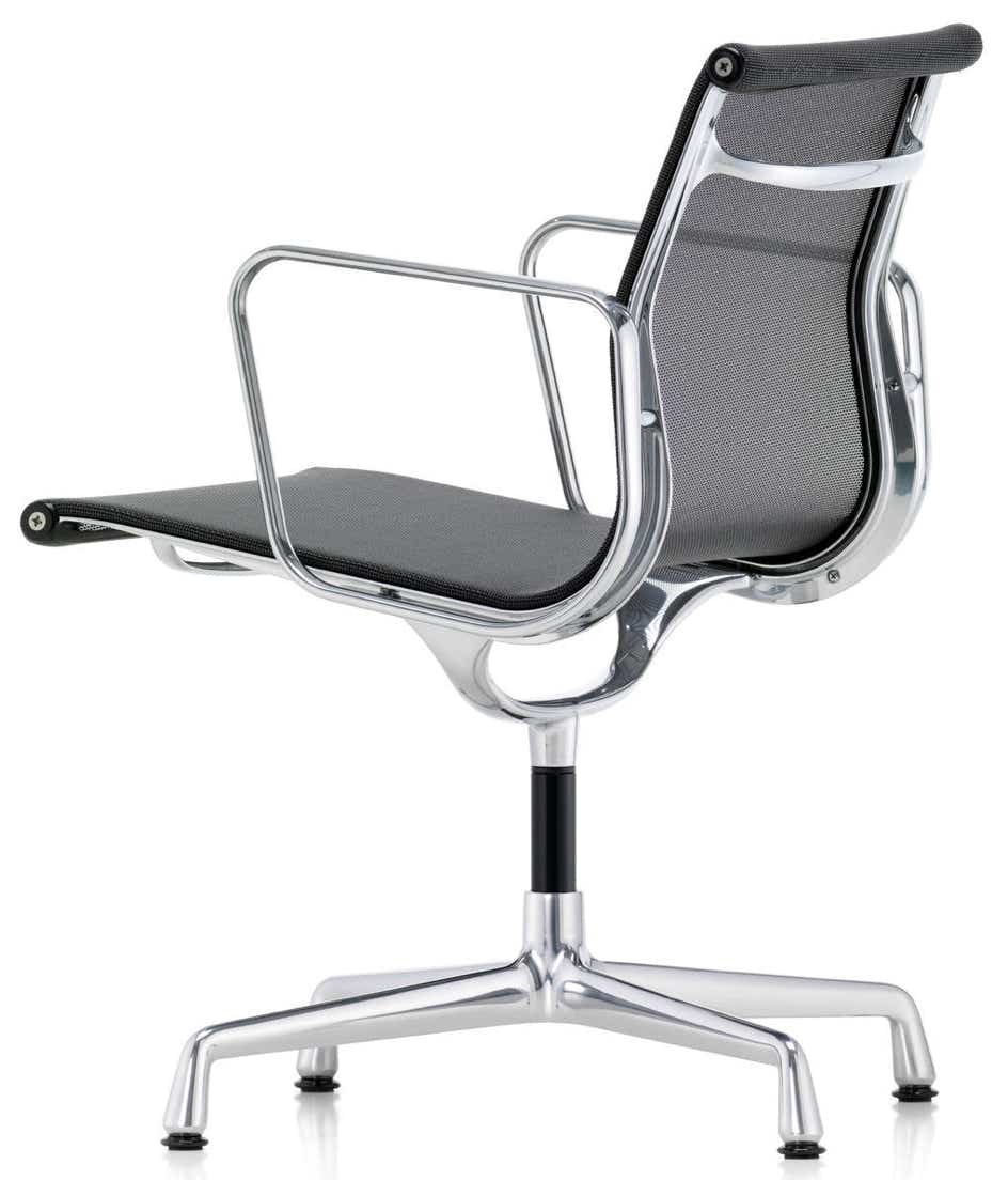 Aluminium Chair fixed seat height EA101, EA103, EA104, EA105, EA107, EA108 Charles & Ray Eames, 1958