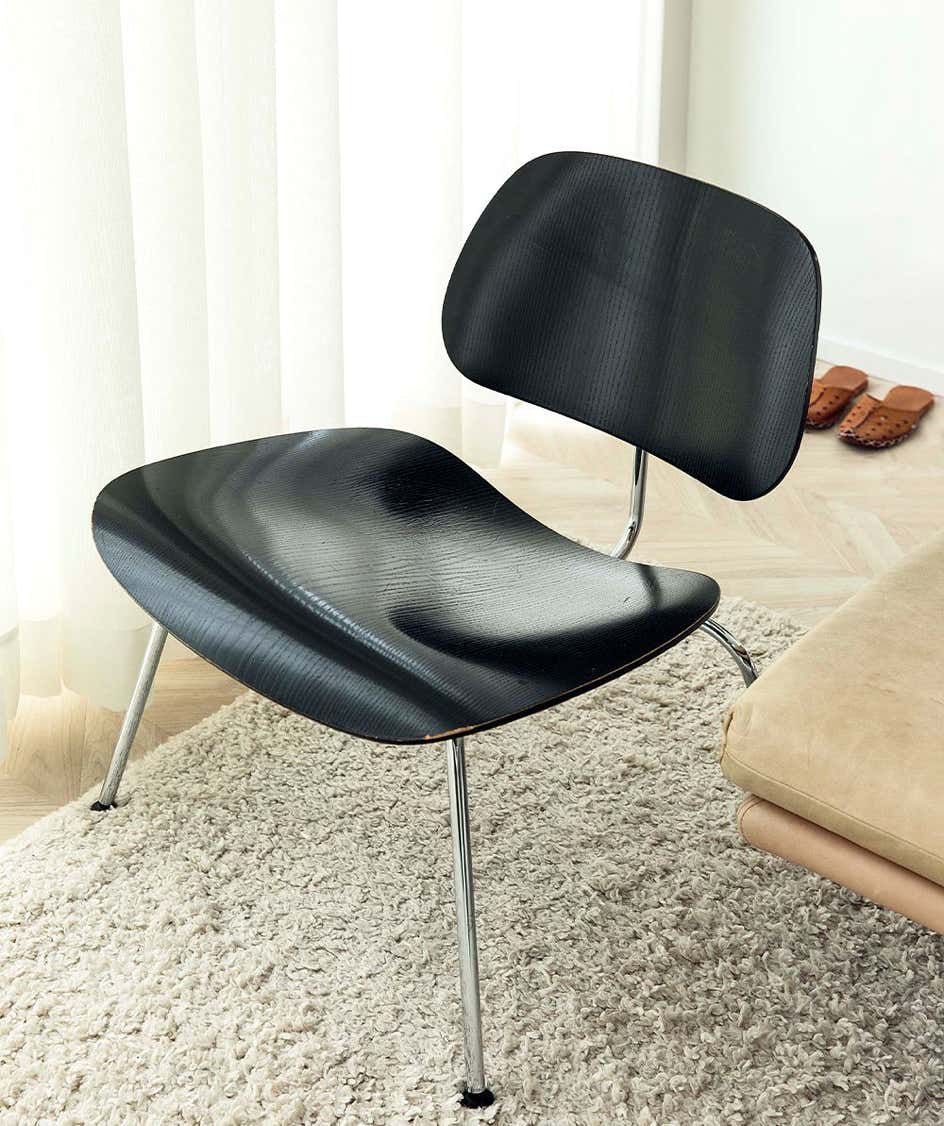 LCM, Lounge Chair Metal Plywood Group Charles & Ray Eames, 1945/46