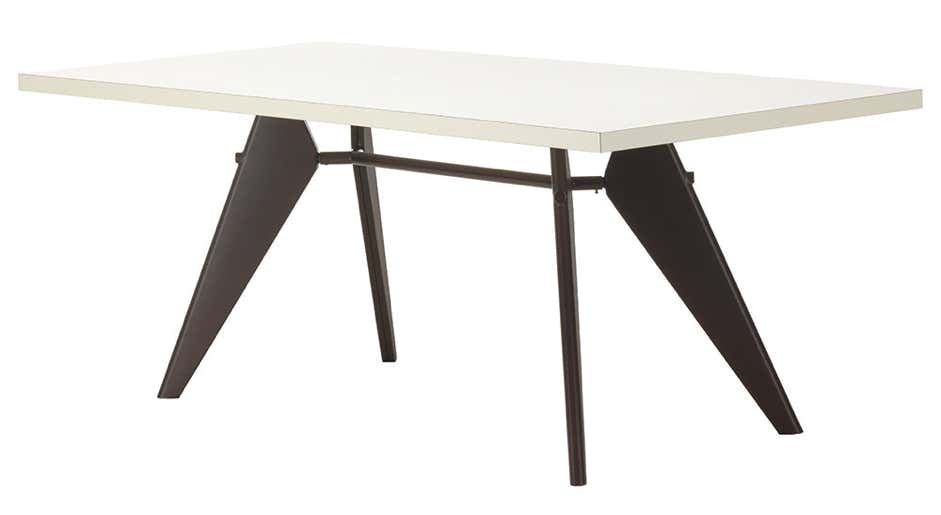 EM Table, HPL laminated table top Jean Prouvé, 1950