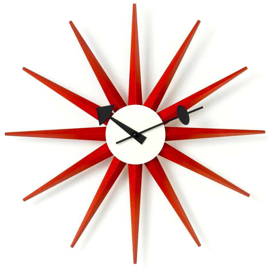 Sunburst Clock  