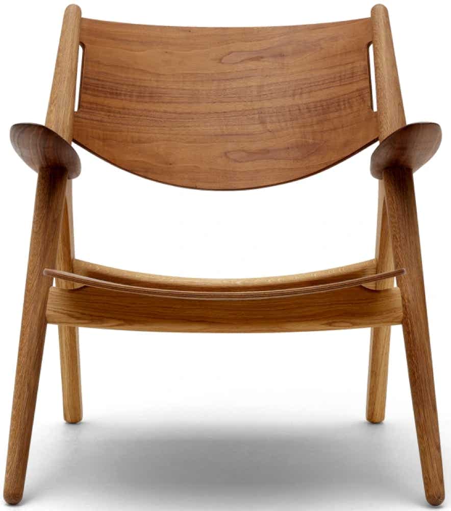 fauteuil CH28, assise bois Hans J. Wegner, 1951 Carl Hansen & SÃ¸n