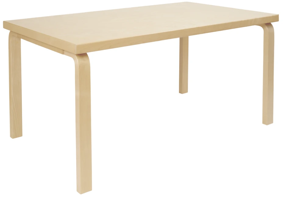 Tables Aalto (75, 120, 135, 150, 182, 210, 240 cm) Alvar Aalto, 1935 Artek