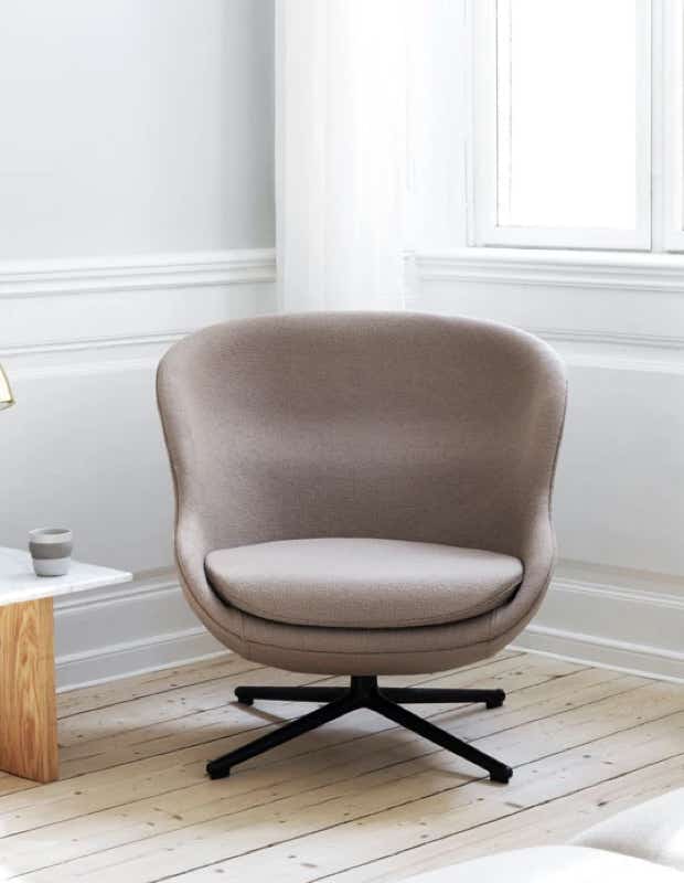 Lounge Chairs with Swivel Base 🇩🇰 🇫🇮 🇸🇪 🇳🇴 Scandinavian Design