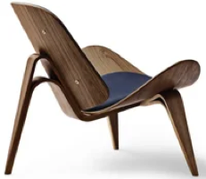 lounge chairs wooden legs