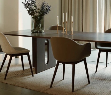 Table rectangulaire Androgyne Danielle Siggerud Architects – Audo Copenhagen